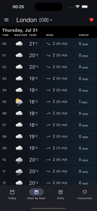 Sol: Weather app Screenshot 2 of 5