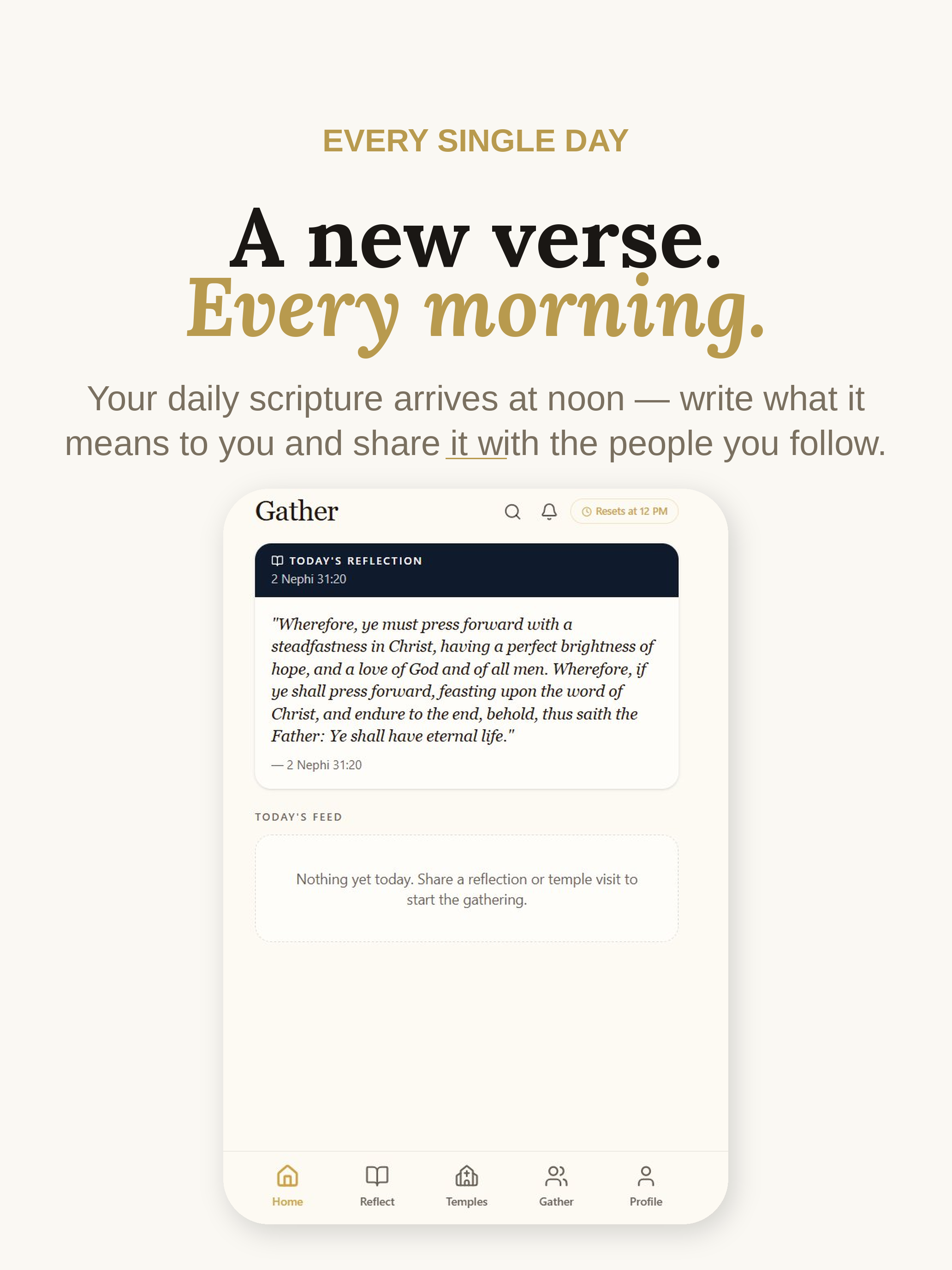 Gather: LDS Daily Reflection screenshot 6