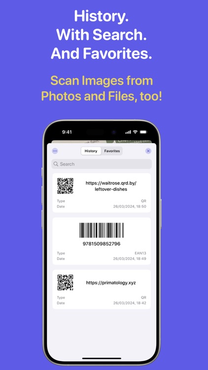 APE Code Scanner - QR, Barcode