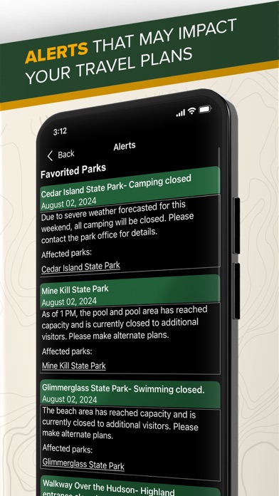 NY State Parks Explorer Screenshot