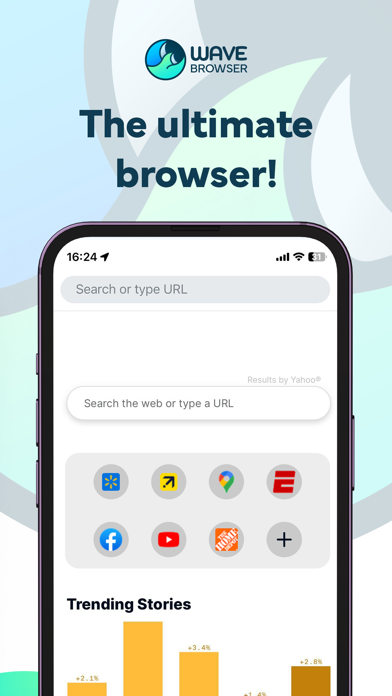 Wave Browser: Clean the Ocean Screenshot
