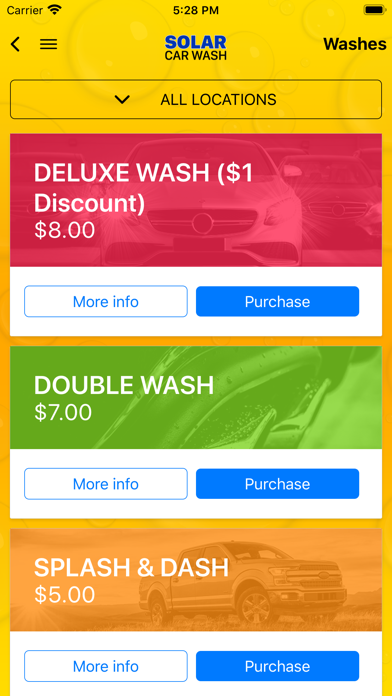 Solar Car Wash Screenshot