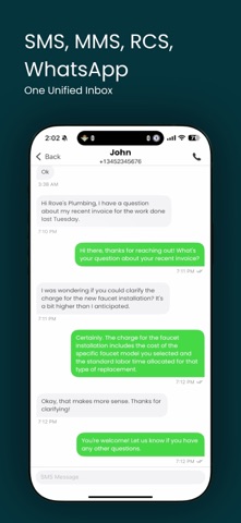 Mango - Twilio Calls, SMS, RCS Screenshot 3 of 9