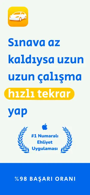 Ehliyet Sınavı: Çıkmış Sorular screenshot 1