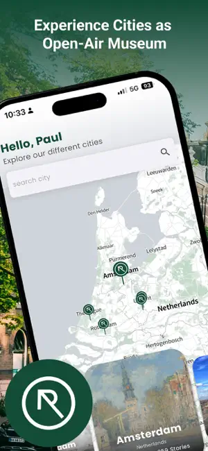 Roods: Audio City Guide screenshot 1