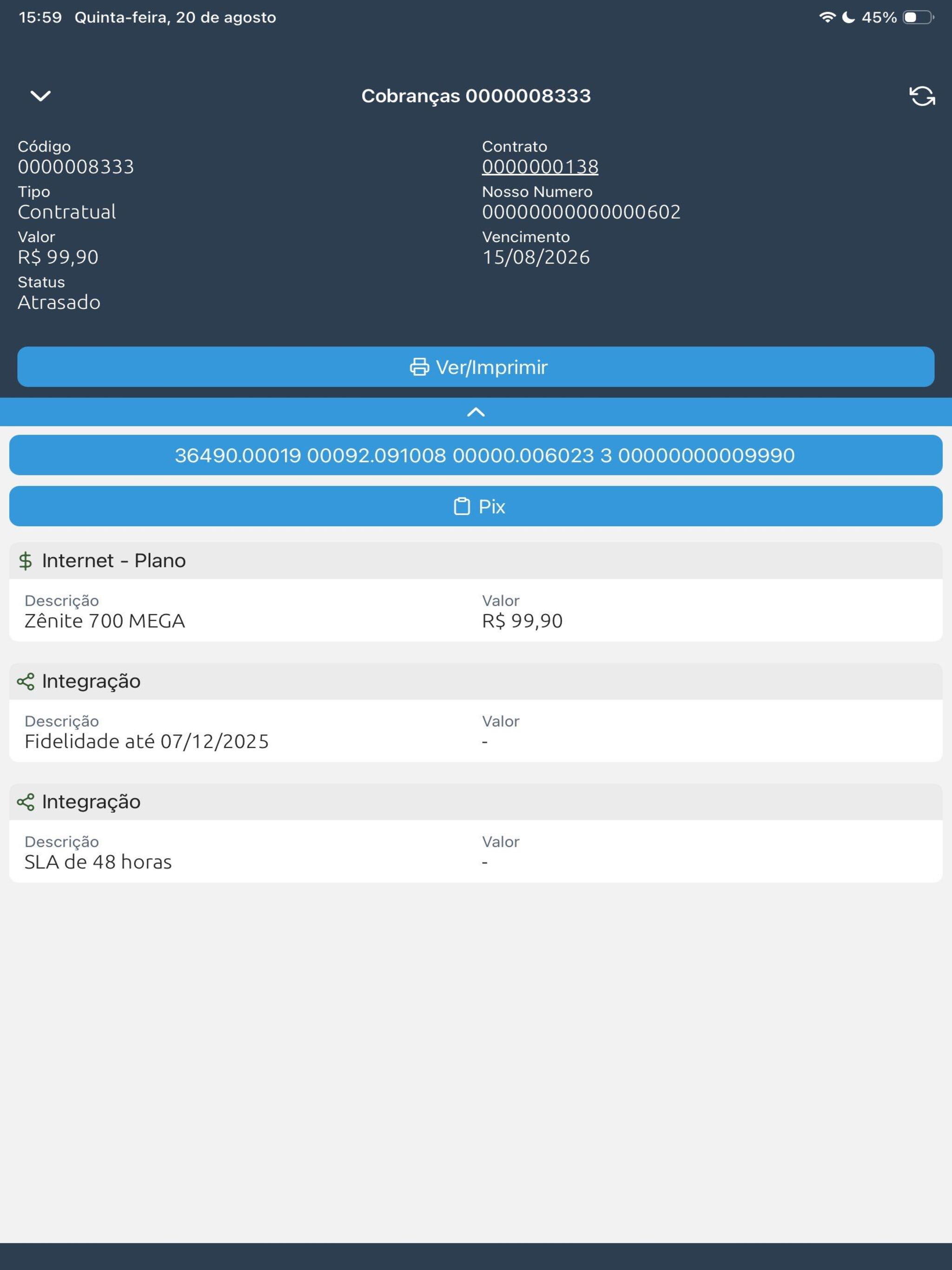 Zênite Link Internet e Dados screenshot 19