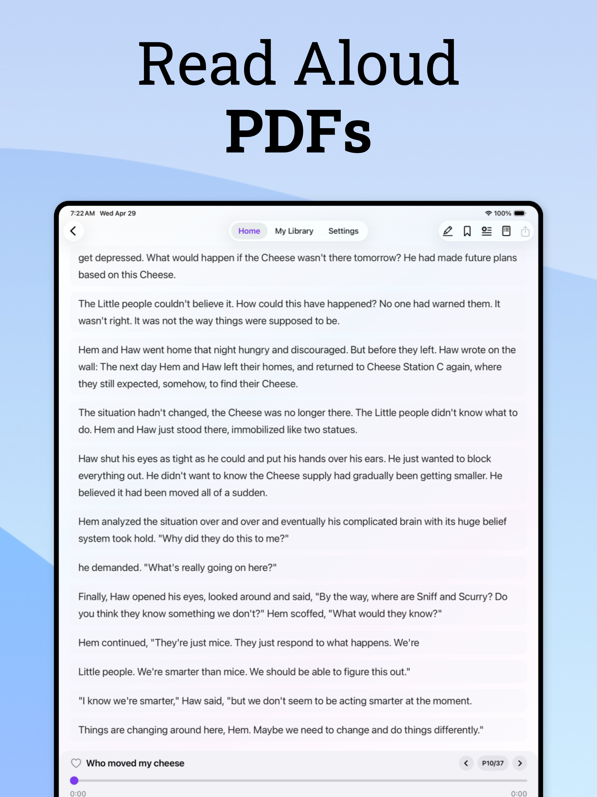 TTS Reader : AI Text to Speech screenshot 10