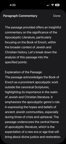 Book of Enoch: History, Giants screenshot