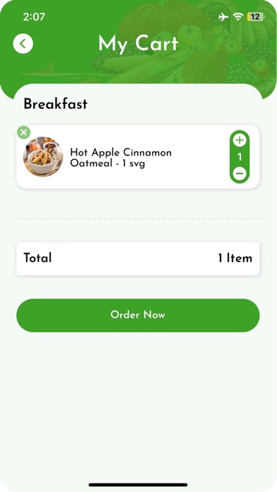 MK Meals Screenshot
