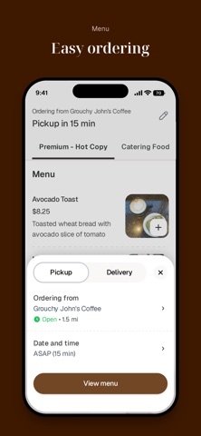 Grouchy John's Coffee screenshot
