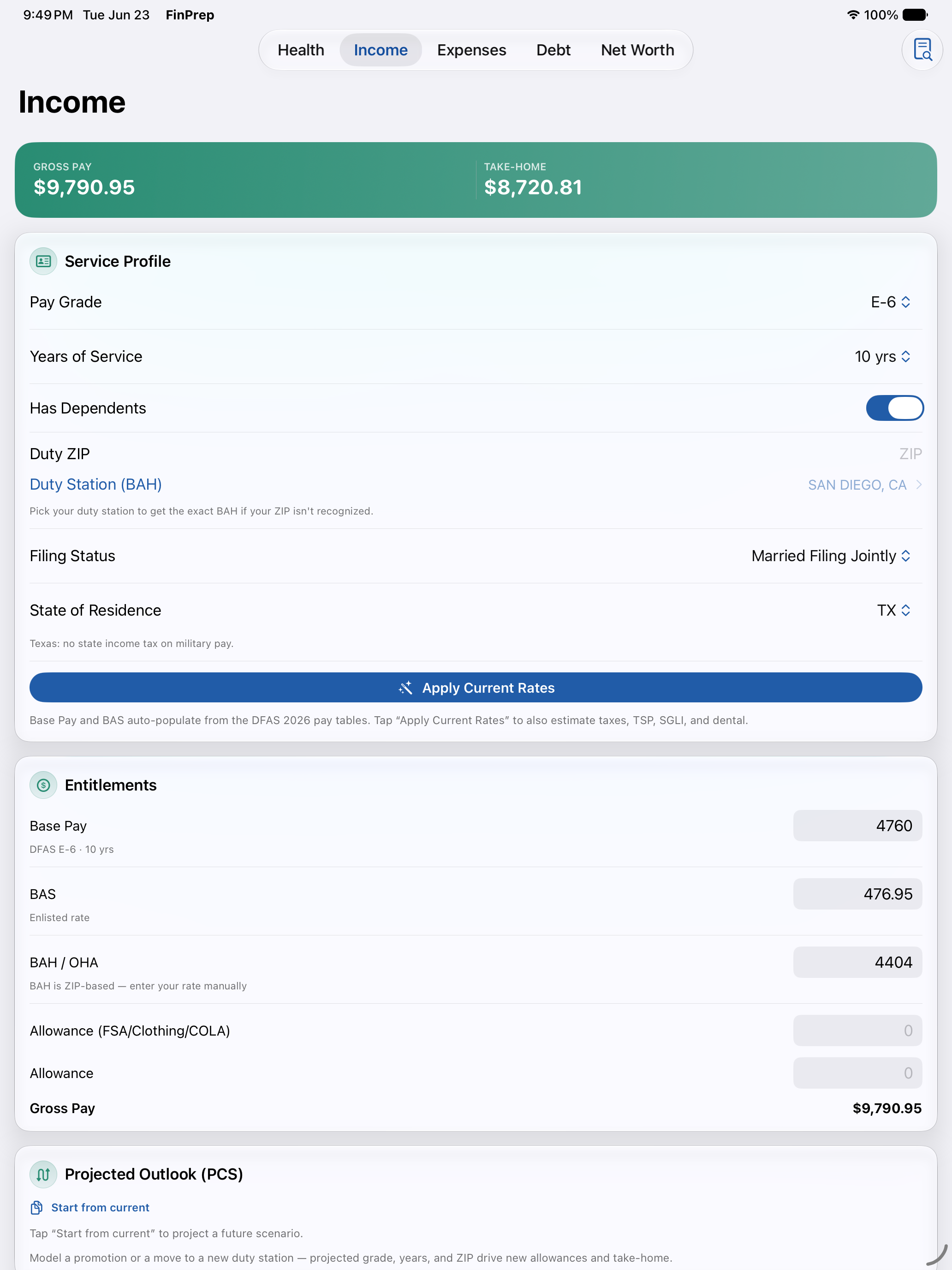 FINPREP screenshot 11