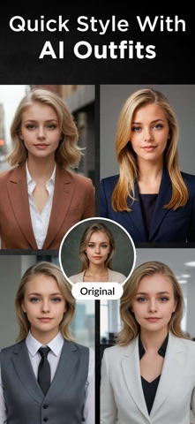 AI Headshot Generator & Photos iPhone screenshot