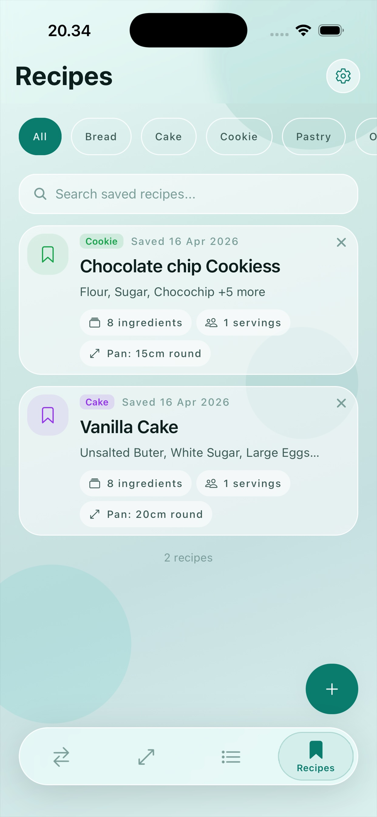 Crumbs - Baking Converter