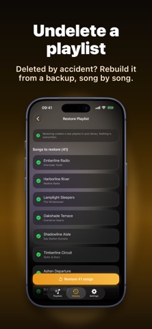 TuneWarden: Playlist Manager Screenshot 3 of 10