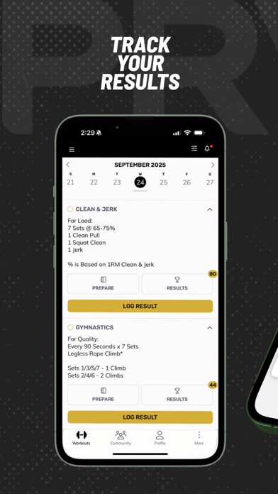 PRVN Fitness iPhone screenshot 4 - Health & Fitness app
