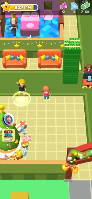 My Hotel Tycoon - idle game 3D screenshot 3