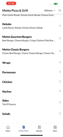 Motto Pizza Grill screenshot
