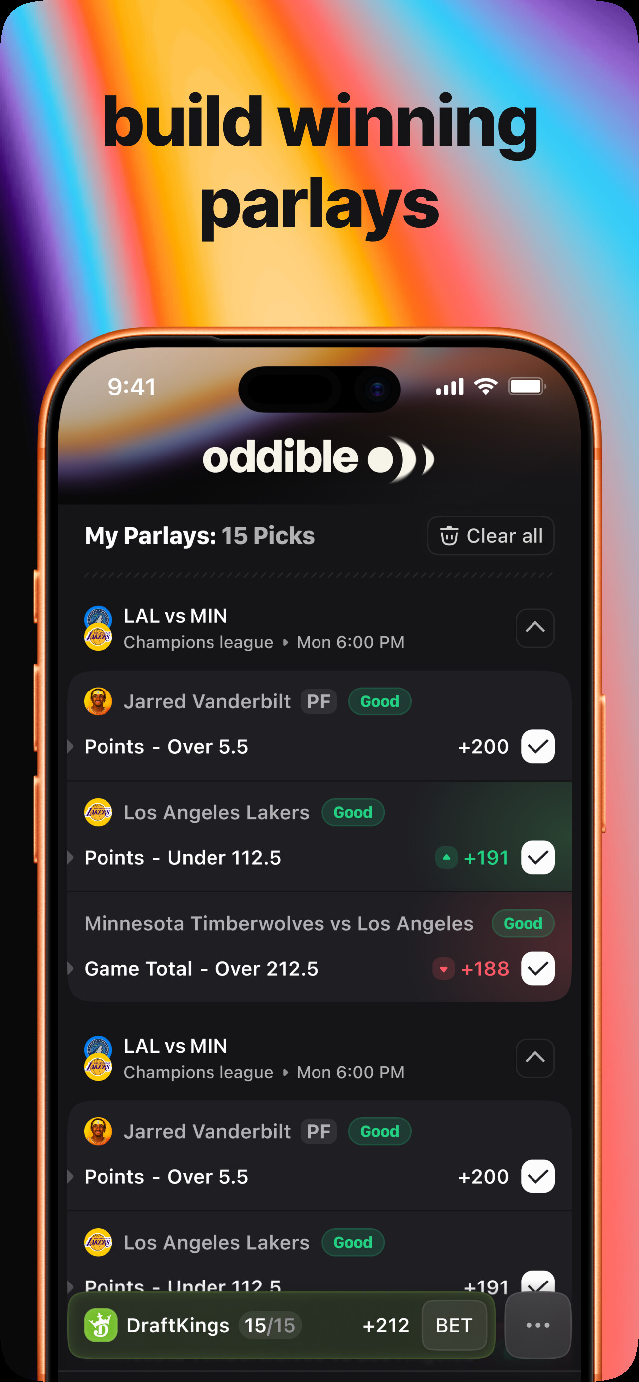 Oddible: AI Sports Betting screenshot 5