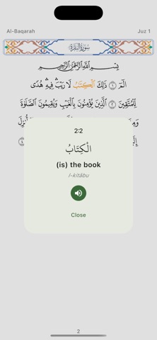 Quran and Tafsir iPhone screenshot