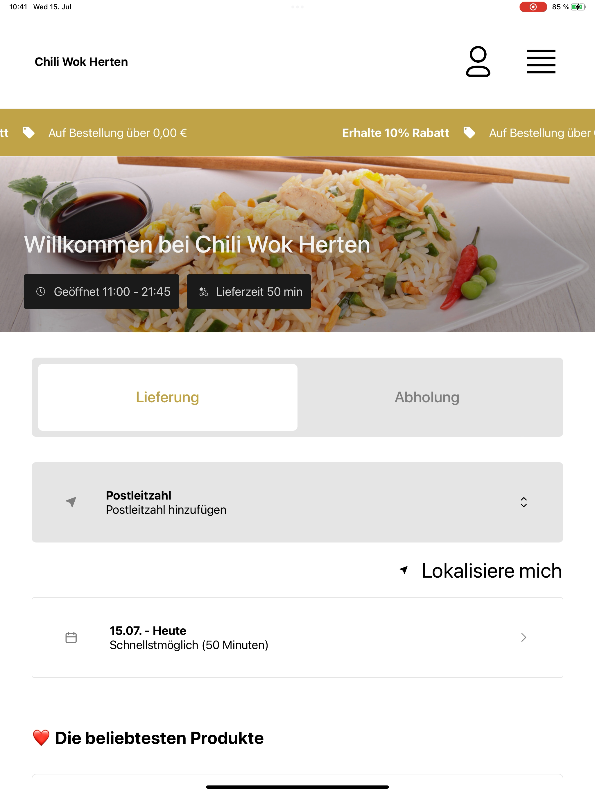 Chili Wok Herten screenshot 9