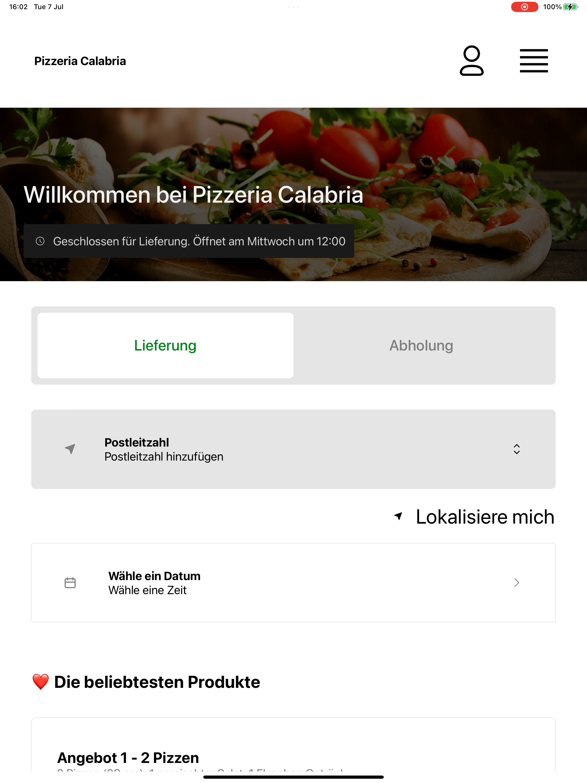 Pizzeria Calabria Duisburg screenshot 14