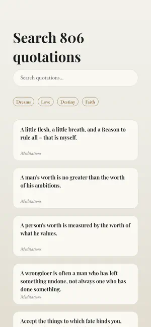 Marcus Aurelius Qotes screenshot 3