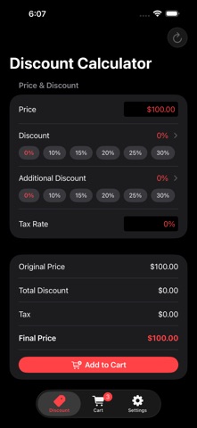 Discount Price Calculator + Screenshot 4 of 6