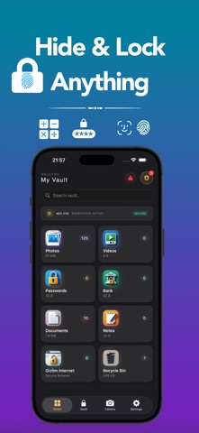 Gizlim - Private Vault Screenshot 2 of 10