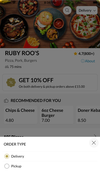 Broadway Cafe Ashby Screenshot