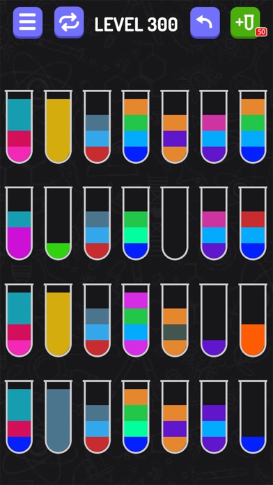 Screenshot #1 pour Water Flow Color Sort Puzzle