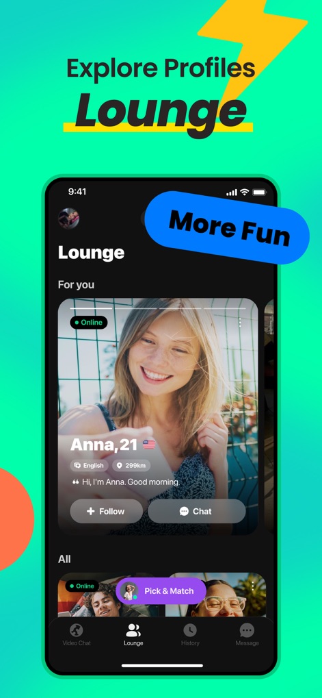 Azar: Video Chat, Meet Friends - Scopri Nuovi Profili