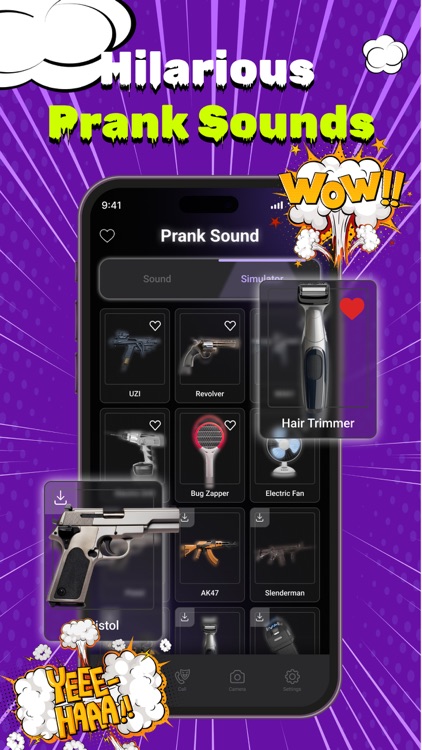 Laughio: Sound, Call & Camera