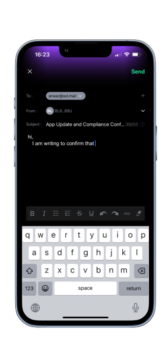 Solmail Screenshot 5 of 10