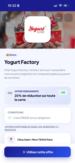 CARTE FREEZE screenshot 3