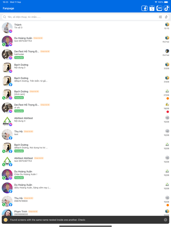 Screenshot #5 pour Abitmes Messenger