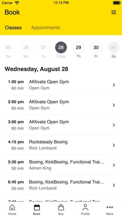 AKtivate Fitness Screenshot