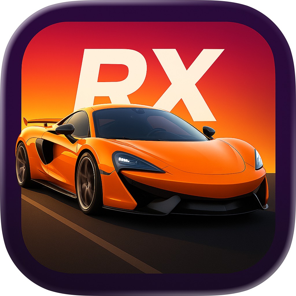 Apple App Store cover for Racing Xperience: Driving Sim