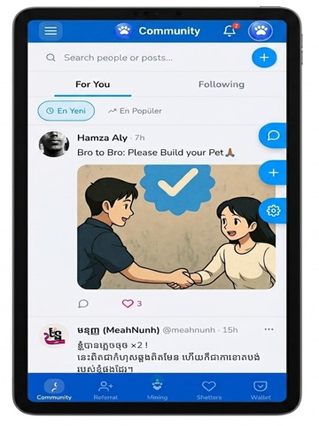 PET Network: Social iPad screenshot