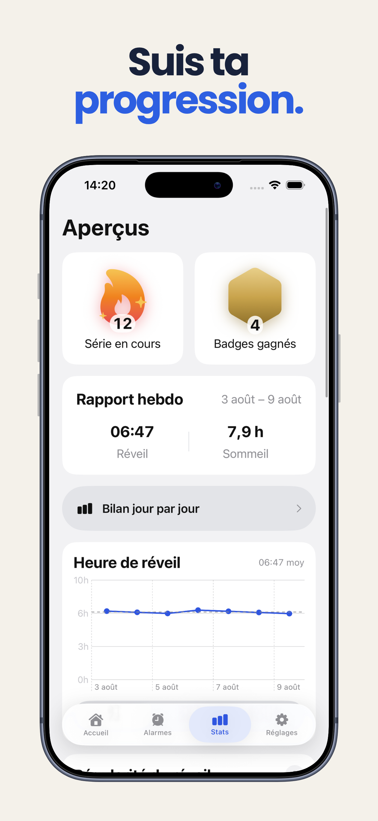 Debout : Réveil Anti-Snooze screenshot 5