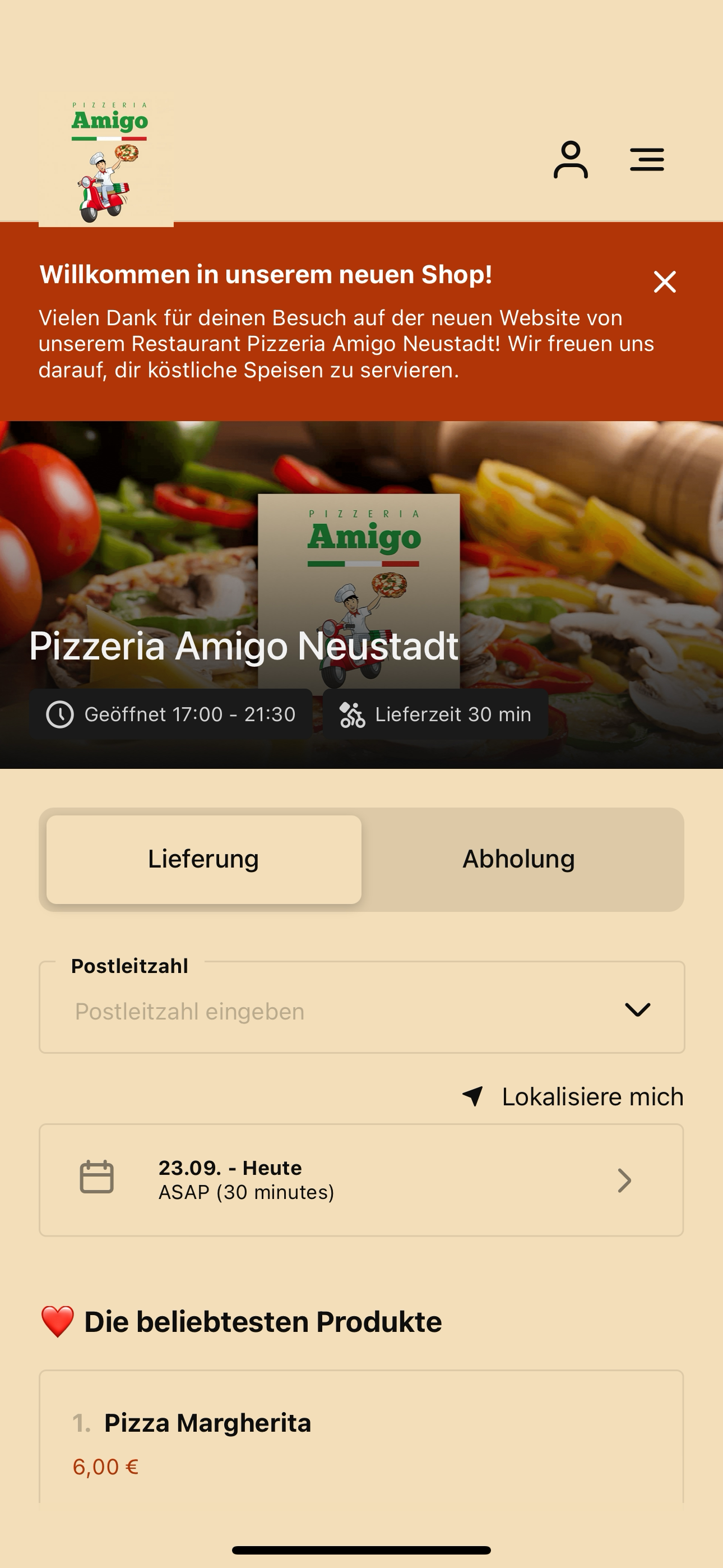 Pizzeria Amigo Neustadt screenshot 3