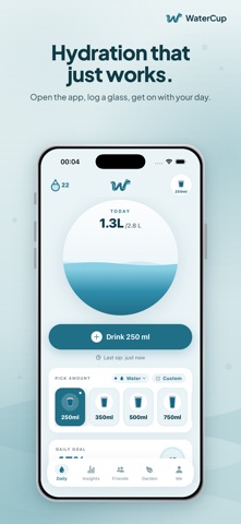 Water Cup: Hydration Made Fun Screenshot 1 of 8