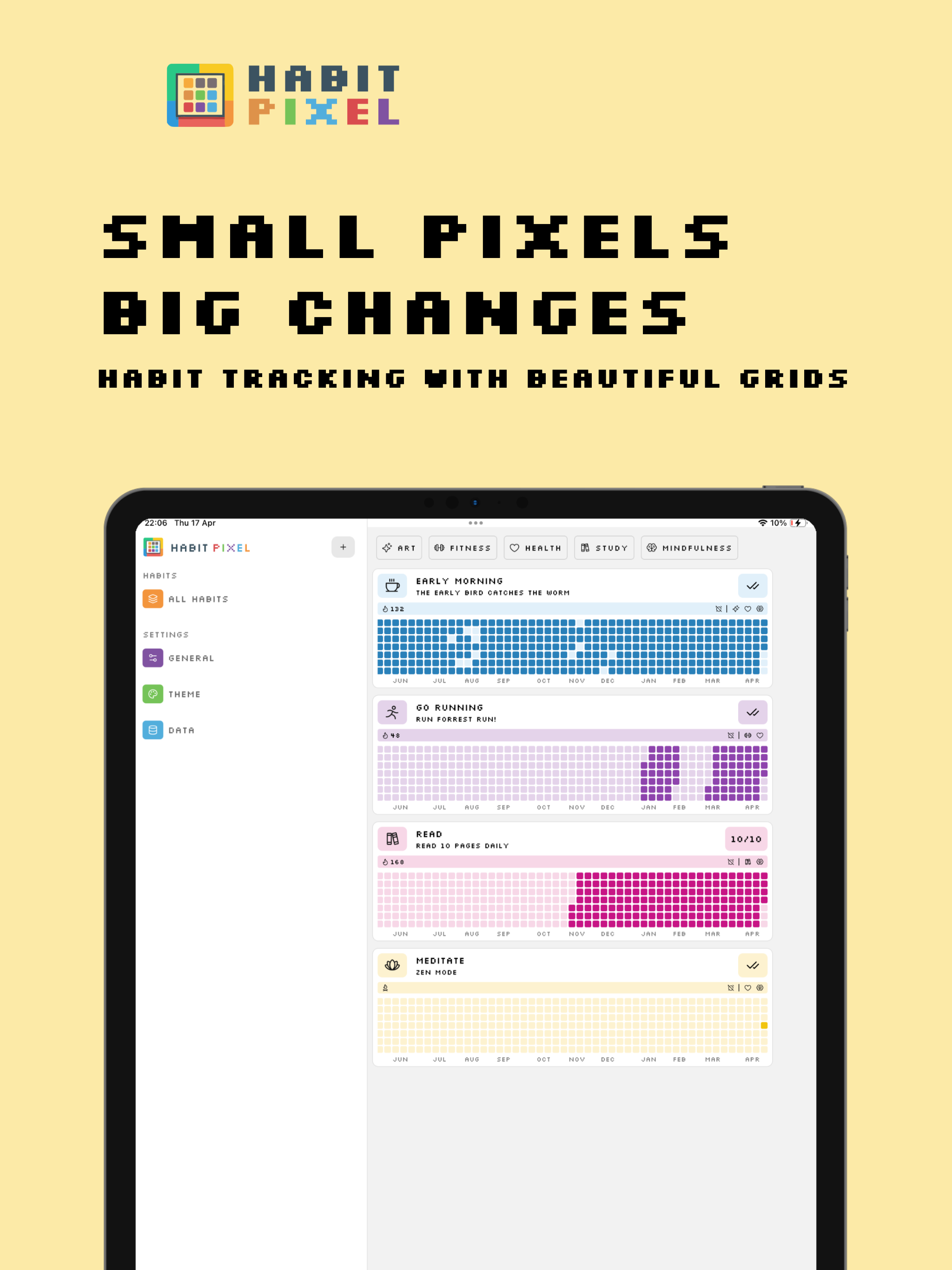 Habit Tracker - Habit Pixel