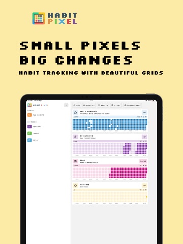 Habit Tracker - Habit Pixel ipad screenshot 2