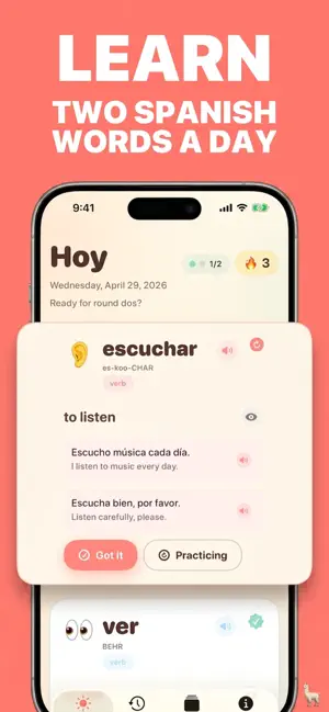 Dos Palabras screenshot 1