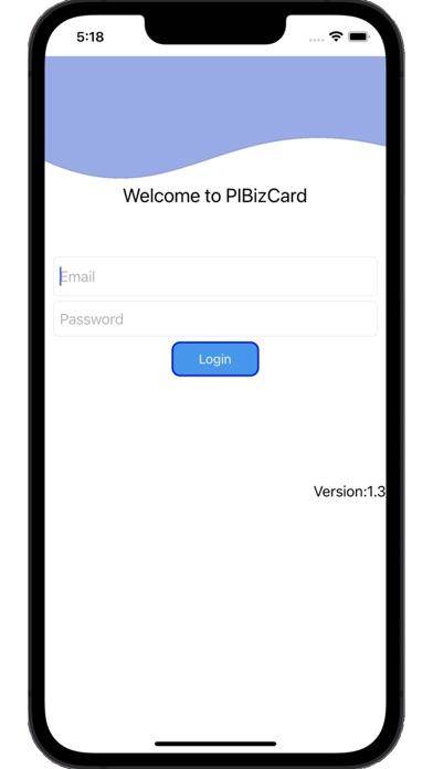 PIBizCard Screenshot