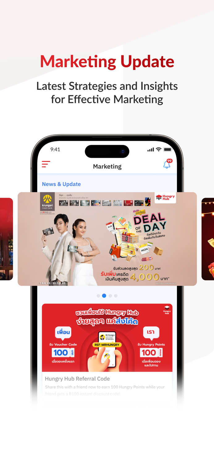 Hungry Hub Partner Portal App