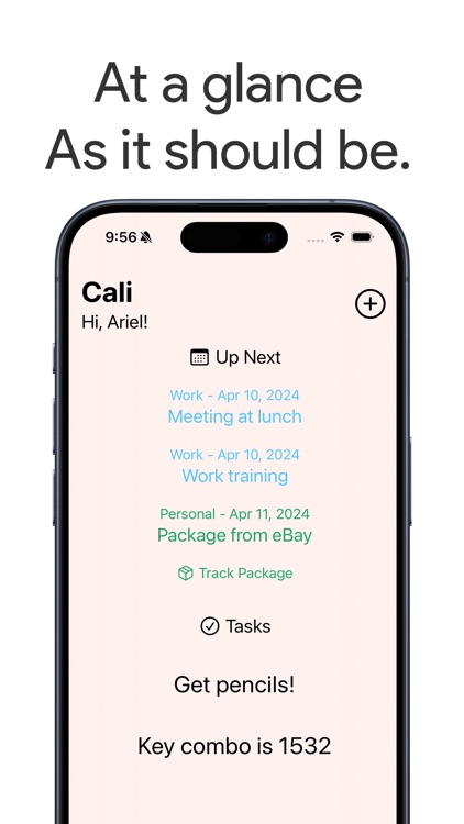 Cali - Your new calendar