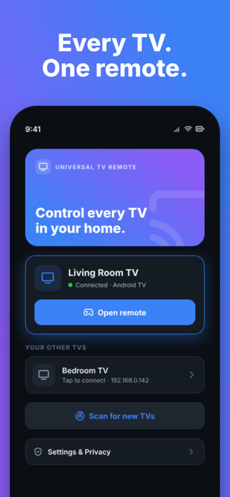 My Remote: Universal TV Remote Screenshot 3 of 7