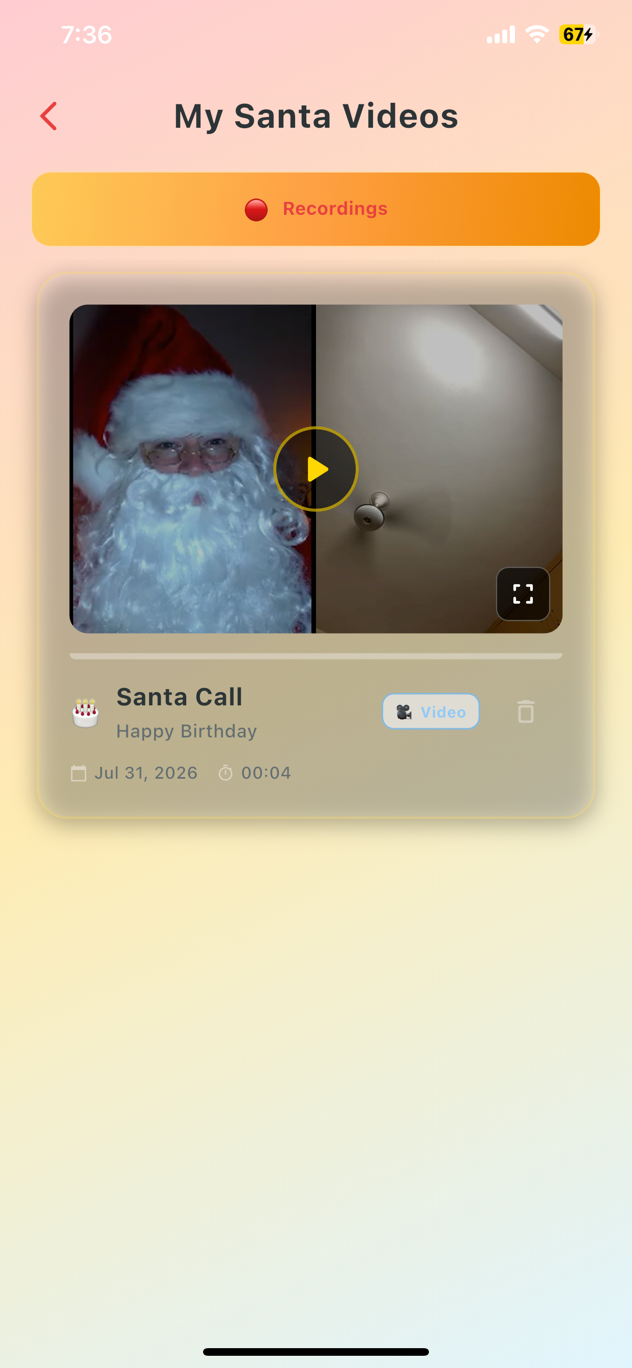 Custom Video Call Santa screenshot 7