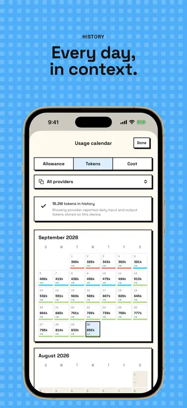 Usages: AI Usage Tracker screenshot 4 of 6